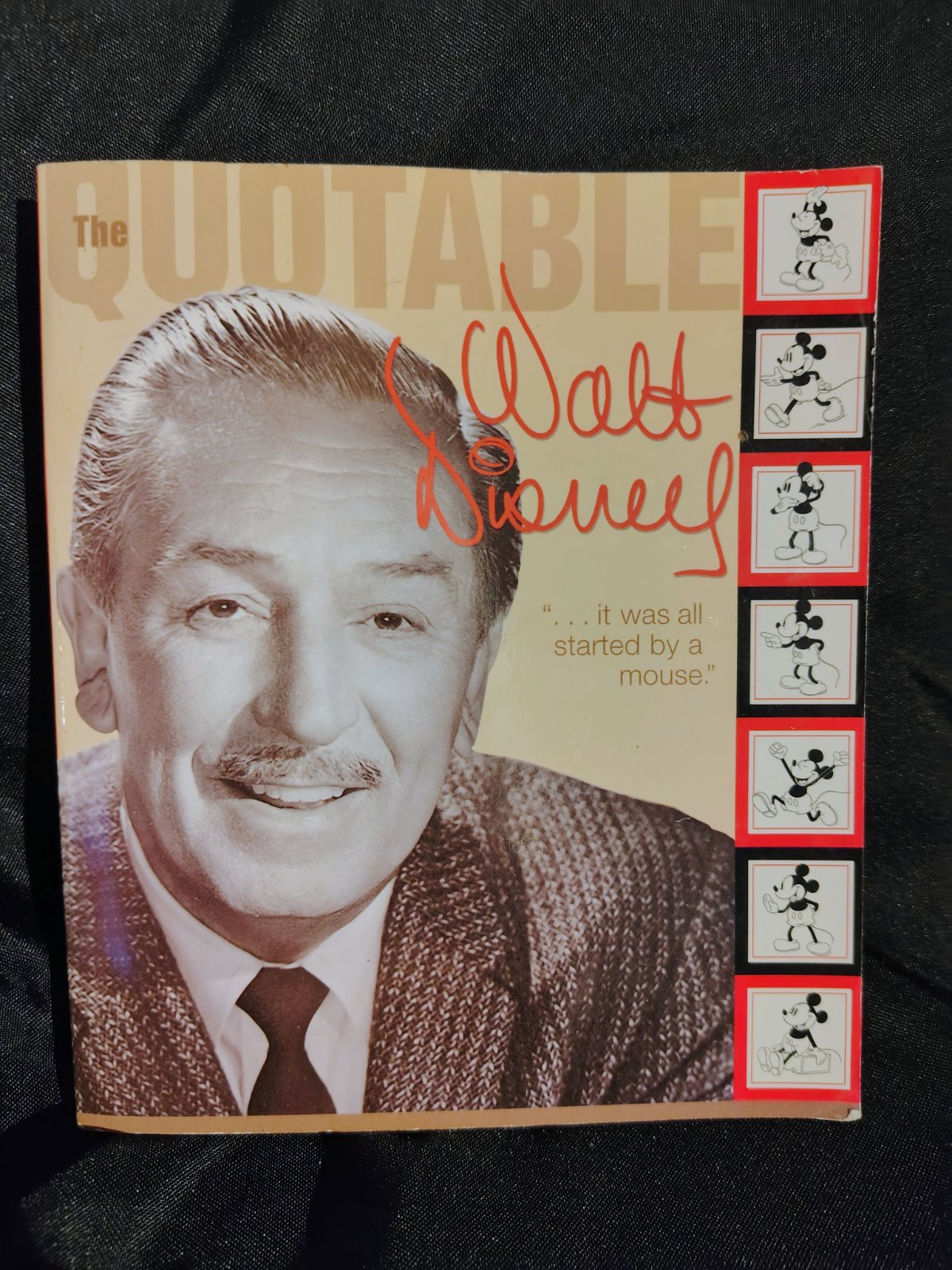 Photograph of The Quotable Walt Disney (1 of 3)