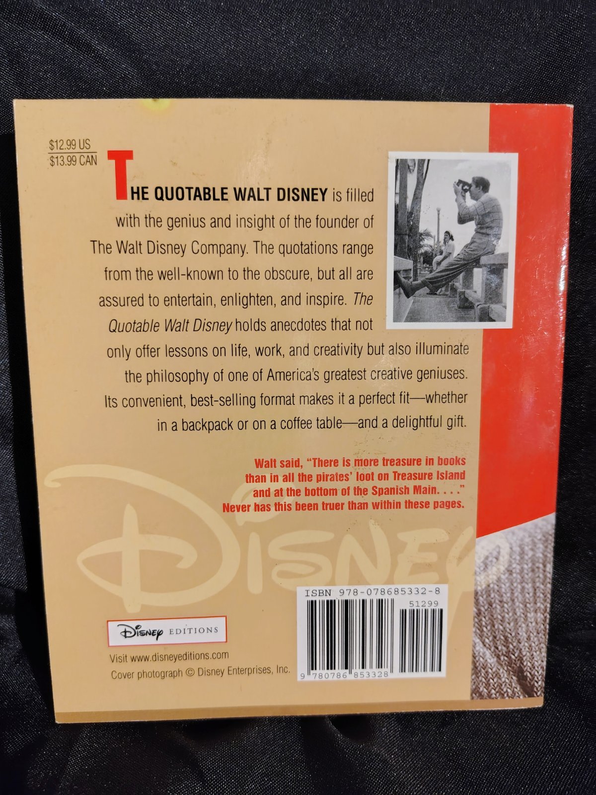 Photograph of The Quotable Walt Disney (3 of 3)