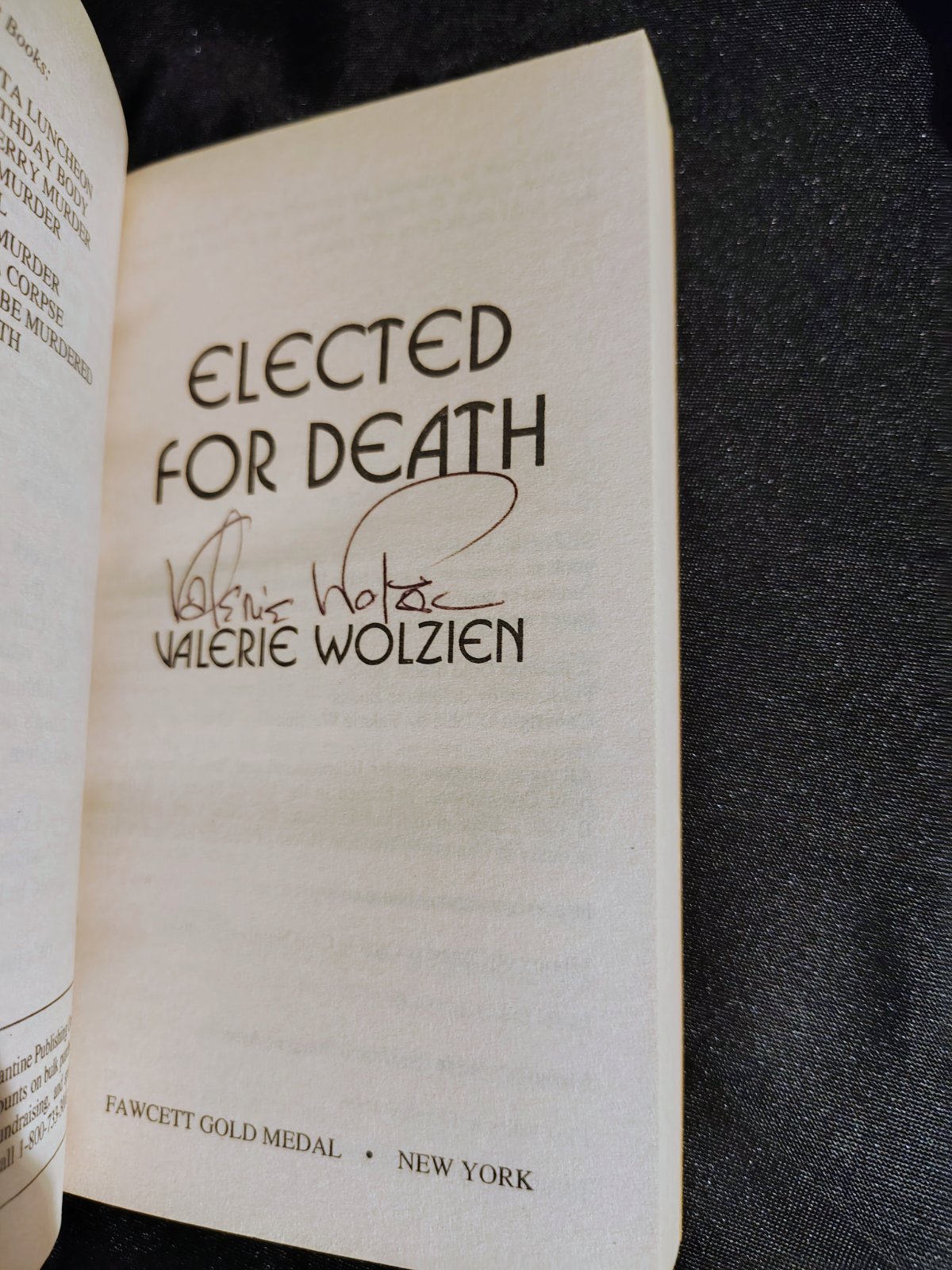 Photograph of Elected For Death (4 of 4)